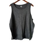 Lands' End Tank Top Heathered Sleeveless Casual‎ Everyday Top 2X Gray Size XXL Photo 5