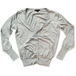 Forever 21 FOREVER TWNETY ONE V-neck gray cardigan, size L Photo 0