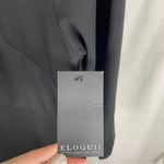 Eloquii NWT  Plus-Size Black Keyhole Dress With Scarf Photo 6