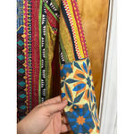 Desigual Women’s Large Dress Boho Patchwork Geometric Print Tunic Lined Photo 3