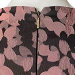 Donna Karan Women's 4 Asymmetrical Pink Floral Pencil Sheath Dress Office Formal Photo 5