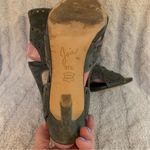 Joie  Aeron Lace Up Heel Sandal Women's Size 37.5 7.5 Gladiator Ash Green Shoes Photo 4