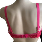 Massam Size Large Hot Pink Lace Underwire Bra. Made in Brazil New with Tags. Photo 2