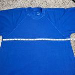 Free People Movement Icon Tee Ultra Indigo Blue Medium M Oversized Short Sleeve Photo 7