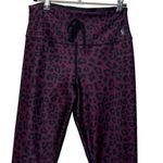 Good American Ombre Leopard Leggings Women’s Size Medium Cinched Waist Photo 3