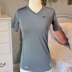 Nike  Pro Gray Shirt Top Fitted Running Photo 1