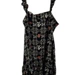 Agua Bendita NWT  x Target Women Dress Sleeveless Tile Floral Flutter Mini 1X Photo 2