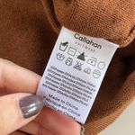 Callahan Sweater Womens Medium Lora Rootbeer Brown One Shoulder Knit‎ Top Photo 6