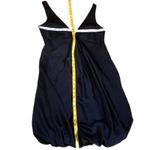 Calvin Klein Black Cocktail Dress 6 Retro 20s Minimalist Y2K  Formal Party LBD Photo 10