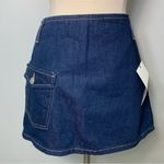 ZARA  Cargo denim mini skirt NWT size L ref 6045/042 Photo 1