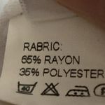 Cupshe  ONE SIZE FITS MOST WHITE GAUZY SWIM COVER UP FRONT TIE LASER CUT INSET Photo 2