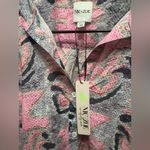 Nic+Zoe  Petal Patch Printed Button Front Shirt~NWT~size XS Photo 7