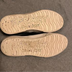 Sperry  Womens Seaside Perfortrated Leather Slip On Sneakers Shoes navy size 6M Photo 4