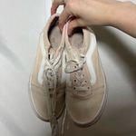 Vans  Women's Pink and White Sneakers Photo 1