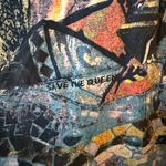 Save the Queen! Y2K Abstract Print Patchwork Dress Sleeveless Colorful Whimsical Size L Photo 15