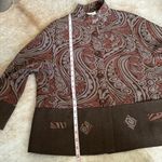 Brown Patterned tapestry kimono style Jacket Size undefined Photo 15