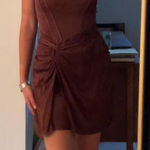 ZARA  Women's Brown Dress Photo 0