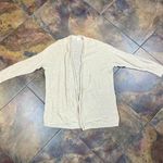 Caslon Cream Open Front Long Sleeve Cardigan 2X Photo 2