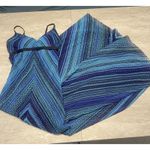 Cache  Sz SMALL  Crochet Long  Blue Ombre Strappy New Year's Eve Party '00s Photo 9