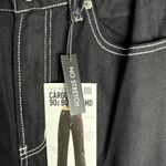 S.O.N.G. Women’s High Rise Carpenter 90’s Boyfriend Cut Pants Black size 7/28 Photo 6