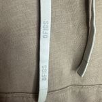 FIGS  brown drawstring hoodie women’s Photo 2