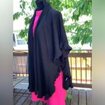 Elegant dressy poncho🌹 Black Size 18 Photo 1
