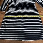 Gap  Navy Stripe Mini Dress Knit Half Sleeve Size Small Photo 7