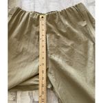 ZARA NWT  Full-Length Camel Pants – Mid-Rise with Elastic Waist & Side Zippe Sz S Photo 6