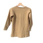 Jeanne pierre Gold Metallic Shimmer Pullover , small, vintage, slit on bo… Photo 1