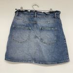 Miss Selfridge  Denim Paperbag Waist Mini Jean Skirt Womens 8 Ruffled Casual Photo 5