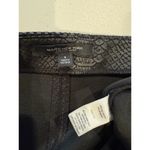 Marc New York  Skirt Womens Small Black Reptile Snake Print Chain Pencil Workwear Photo 2