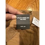 Silver Jeans Co  Womens Wide Leg Mid Rise Cotton Corduroy 33x30 Pants Gorpcore Photo 5