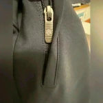 Lululemon  $148 Black Work Slacks Pants Zipper Button Nylon Xtra Life Business Photo 3