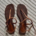 Schutz  Elsha Slingback Sandal in Cuoio Brown Photo 1