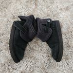UGG  Shaina Boot Knit Fold-Over Sweater Cuff Black Photo 4