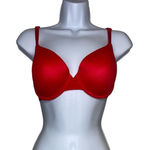 PINK - Victoria's Secret Red Victoria's Secret PINK “wear everywhere t shirt lightly lined” bra Photo 0
