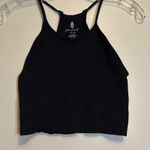 Free People black ribbed tank top Photo 3