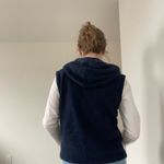 Gear for Sports Vintage Harvard Navy Fleece Hooded Vest Photo 2