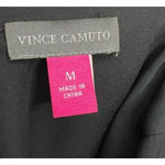 Vince Camuto NWT Womens Black Striped Square Neck Tank Top M. Photo 3