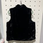 Nicole Miller Ladies' Reversible Black Faux Fur Vest Size L Photo 5