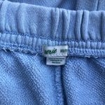 Aerie Light Blue Terry Cloth Sweat Shorts Knit Cotton Women's Size XS Photo 4