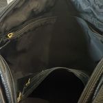 Libaire Black Leather Laptop Bag Black Photo 6