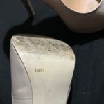 Jessica Simpson  Elegant Cream Peep-Toe Heels Photo 4