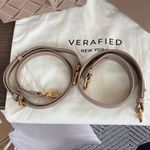 NWT Verafied New York Etoupe Woven Basket Bag Tan Photo 1