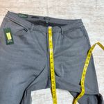 Wild Fable Womens 18 High Rise Flare Gray Jeans Denim Stretch Curvy Frayed Retro Photo 2