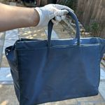 Prada Slate Blue Nylon Vintage Tote hand bag Photo 13