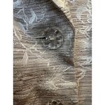 Le Suit Women’s Blazer Suit Jacket Gold Champagne Brocade Floral Size 10 EUC Photo 7