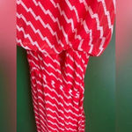 Pink Owl CLEARANCE!  Maxi Dress Halter Top‎ Red & White Boutique Size Small EUC! Photo 2