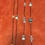 Necklaces with Oversized crystal and pearl style beads Multiple Photo 0