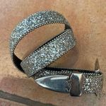 Elite vintage 1990s Y2K textured, glitter, western belt size large Photo 1